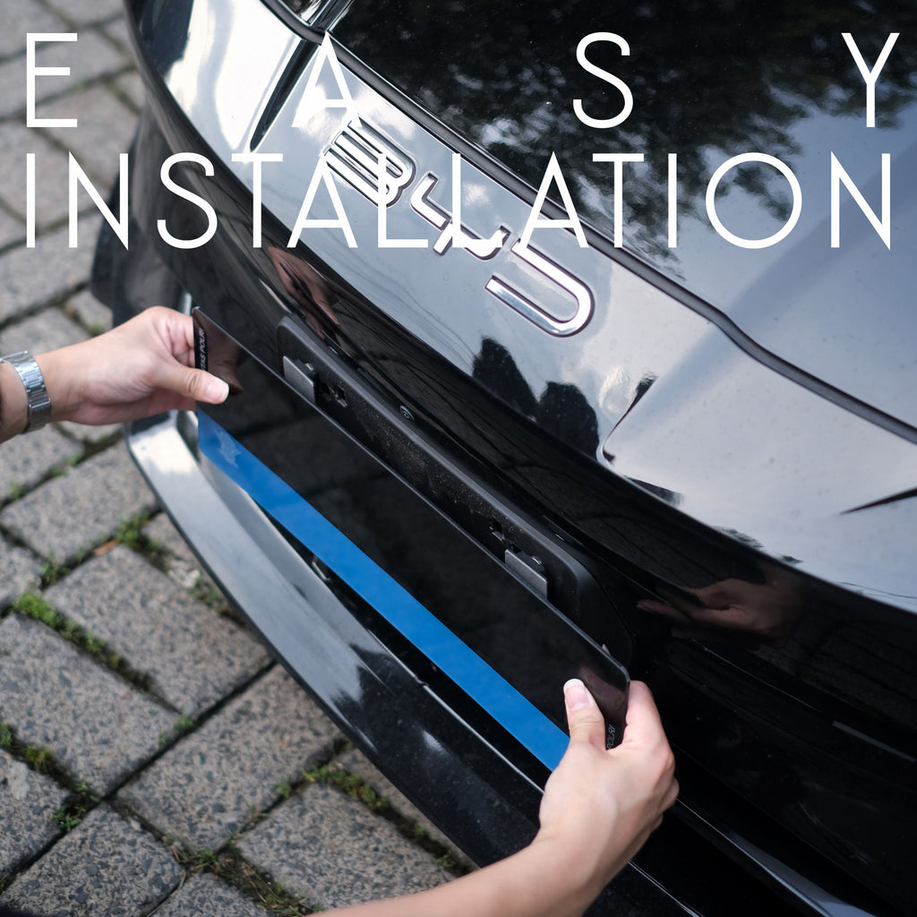 HOOK8LOOP Magnetic License Plate Mount - Classic